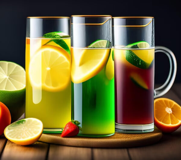 Chapman (rum, Grenadine, Bitters, Lemon, Cucumber Fanta, Sprite)